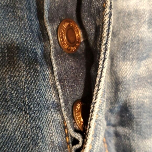 American Eagle Outfitters tomgirl distressed jeans size 0 - Picture 5 of 10